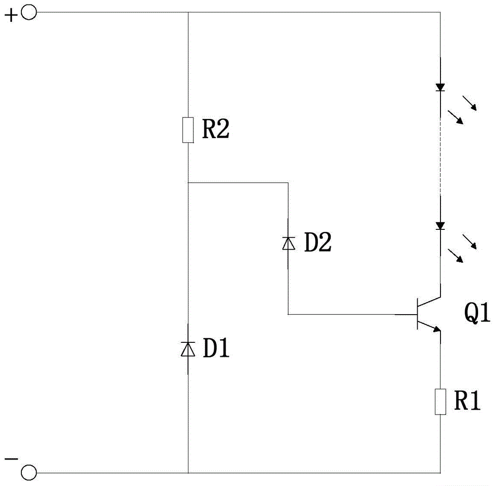 Constant-current driving device and starting method thereof