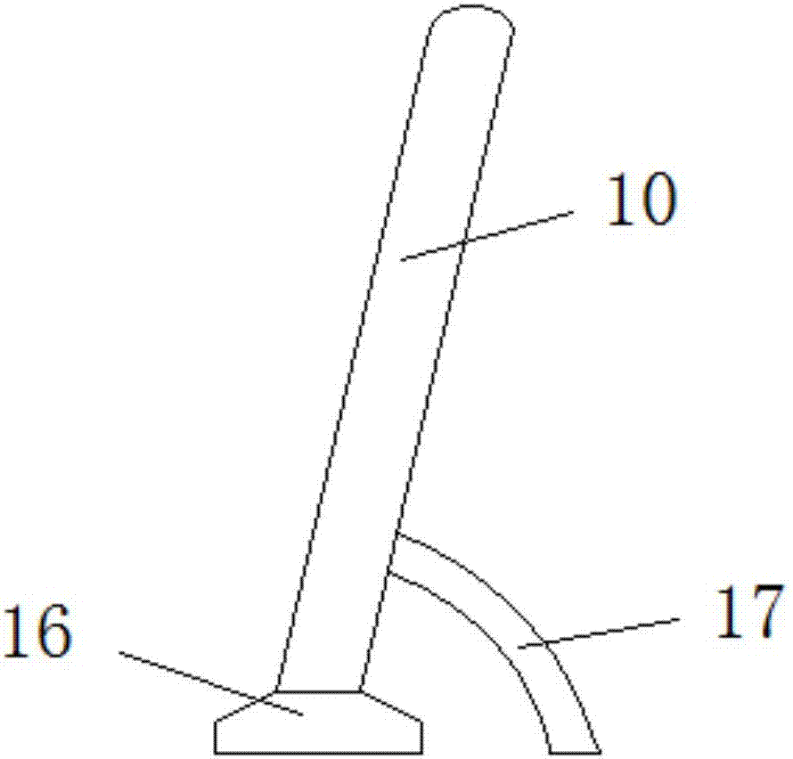 Device for accelerating sewage precipitation for controlling sewage