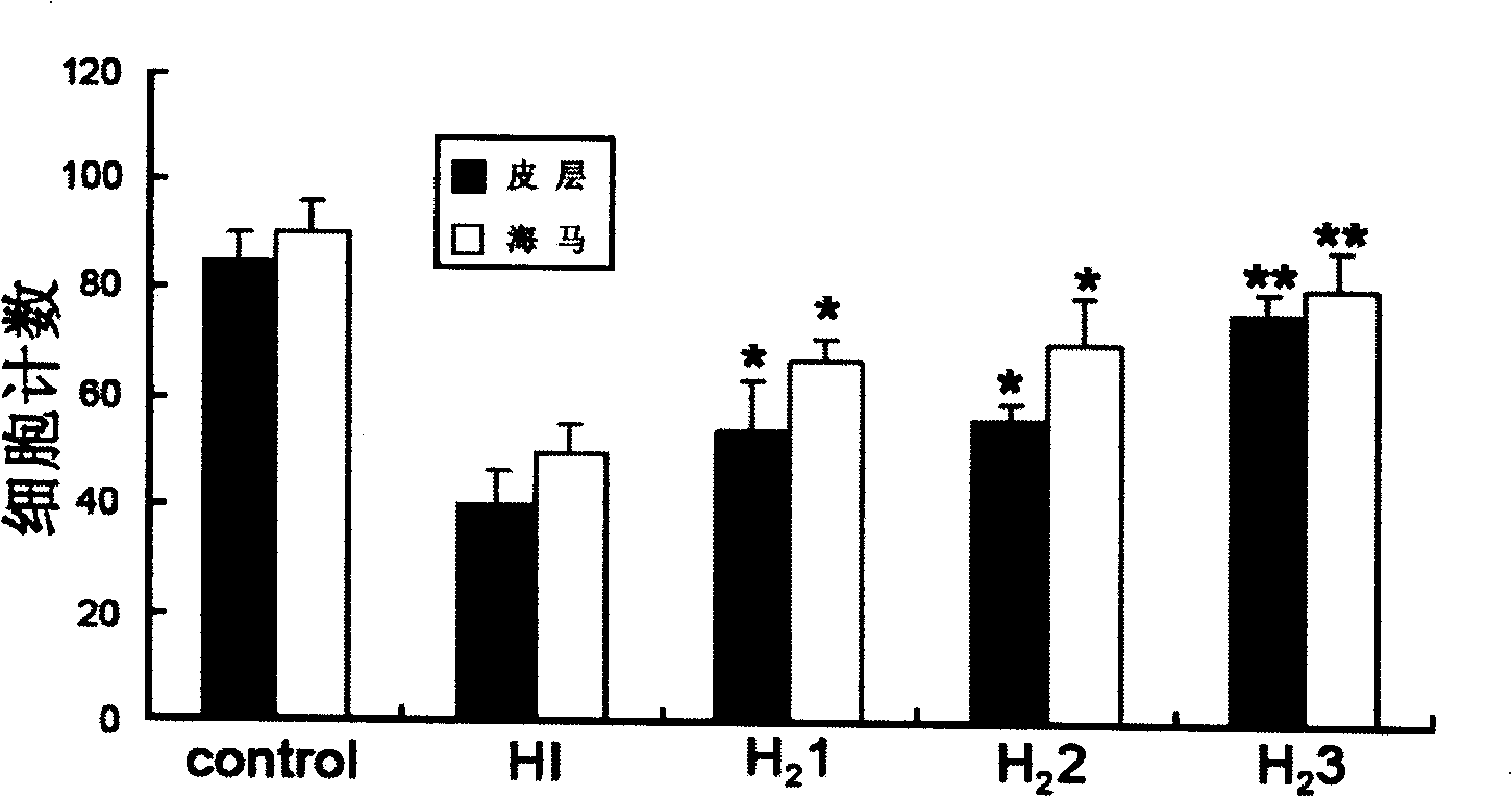 Hydrogenous injection having function for treating ischemia-reperfusion injury