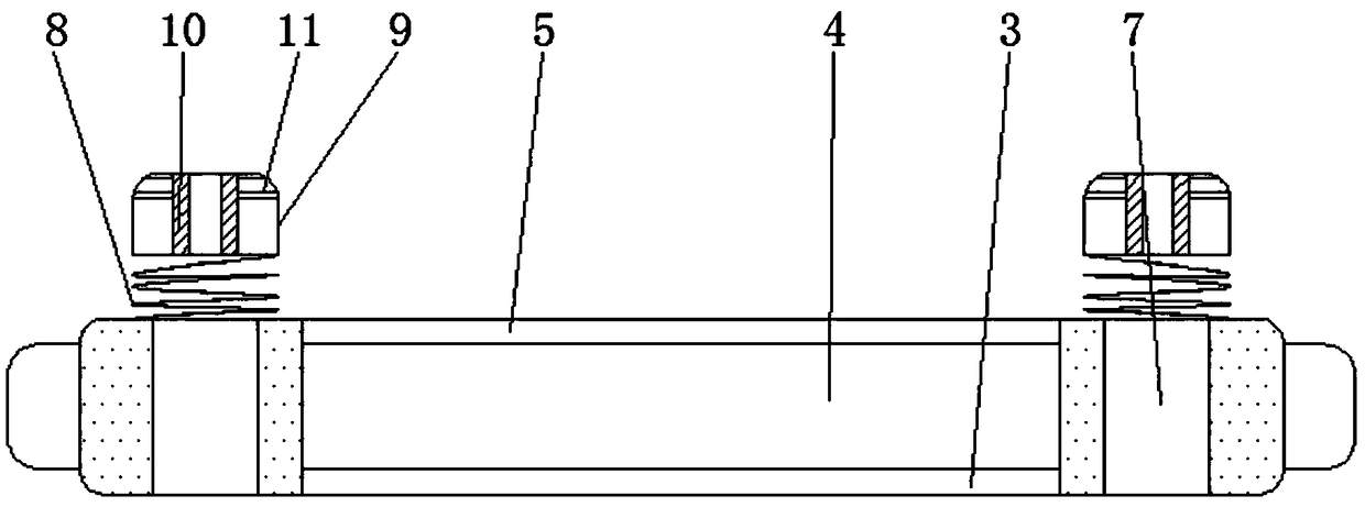 Anti-oxidation clamping device for laser cutting of metal sheet