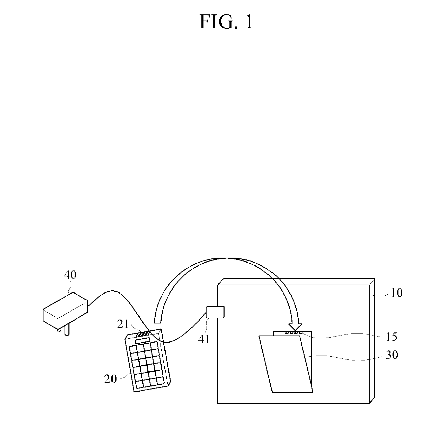 Terminal and method for charging battery of sub terminal connected to main terminal