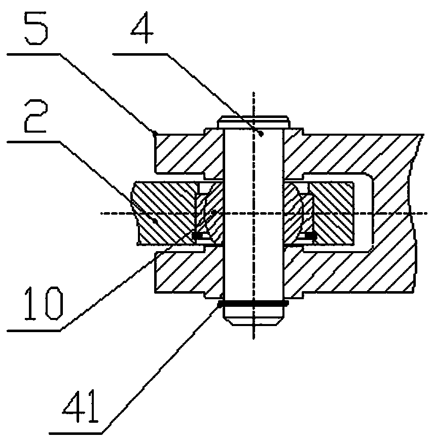 External stay cable type damping device