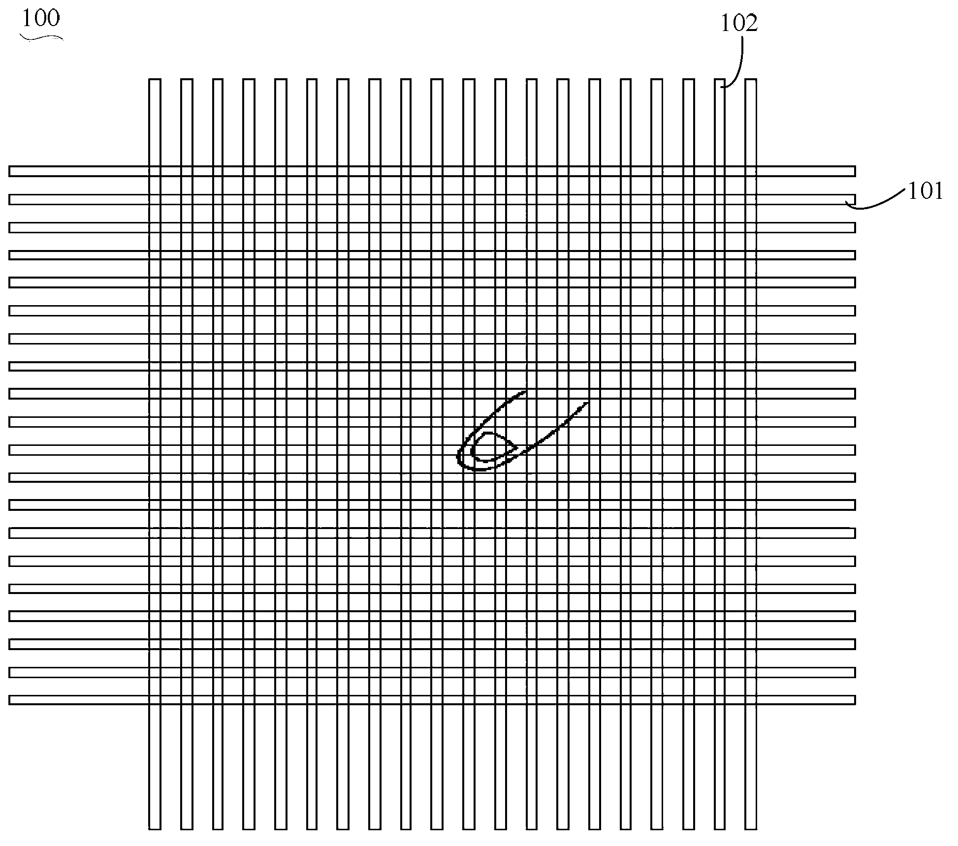 Touch screen scanning method, system and device