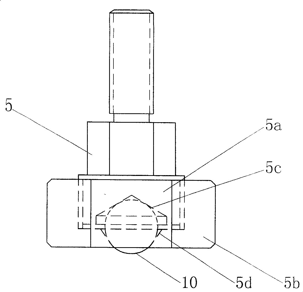 Small load impact wear testing machine