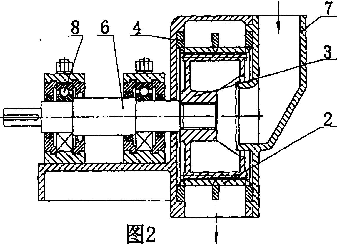 Cage type slag crusher