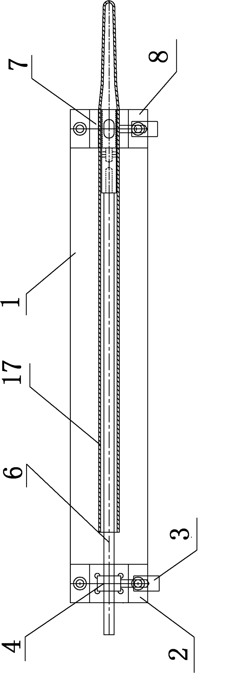 High-frequency punching machine for tube body