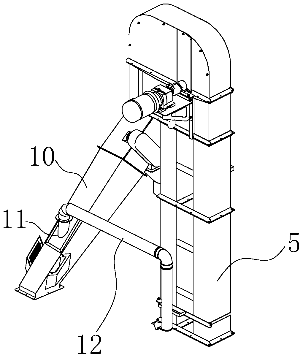 Low-energy-consumption and environmental-friendly grain dryer