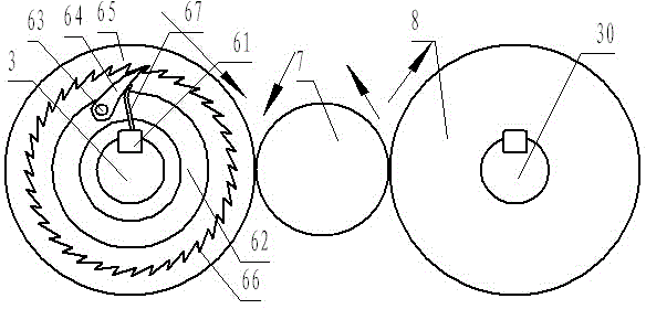 Fan waist twisting machine