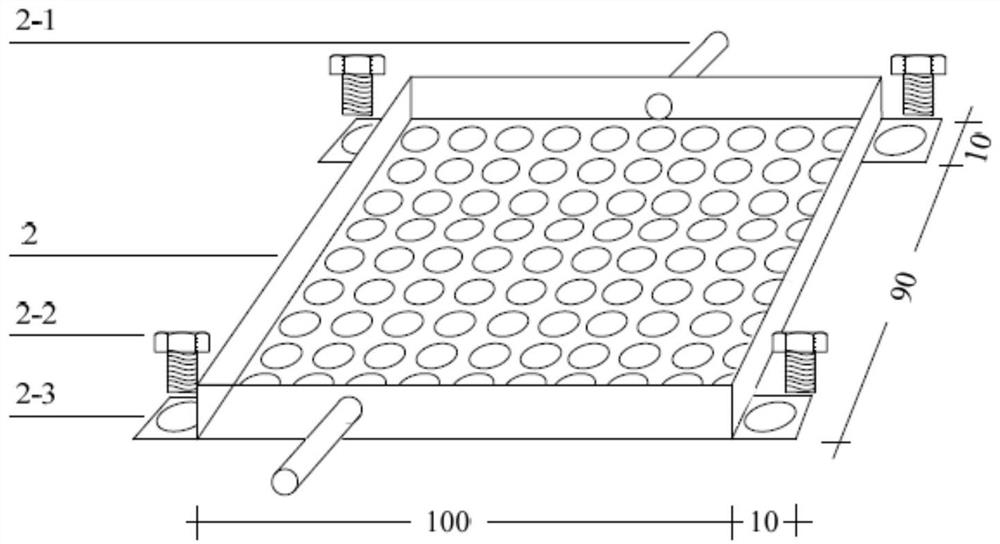 Apparatus and method for fine measurement of new plant root system improving soil infiltration effect