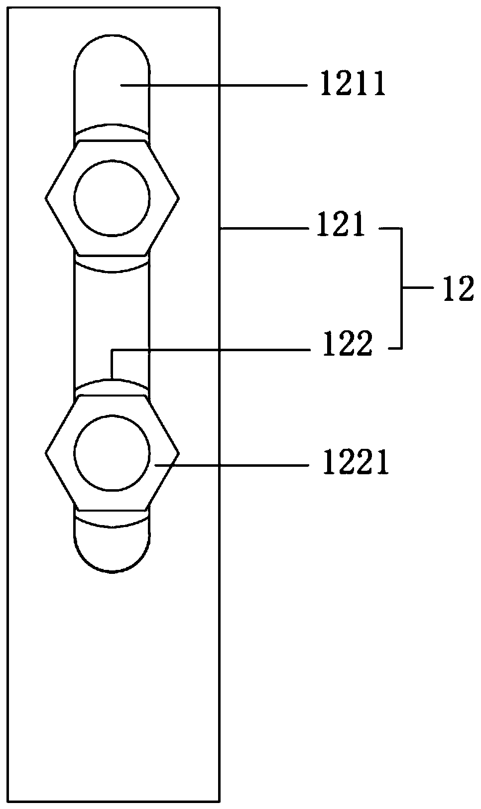 Carrier tape buffering machine with compact structure