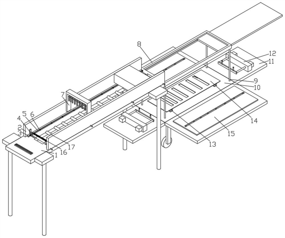 Surface paint coating device for daylighting tile processing and production