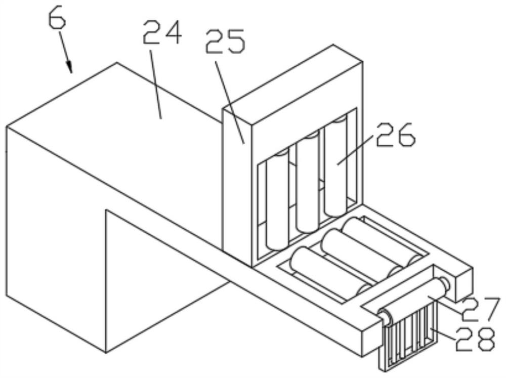 Surface paint coating device for daylighting tile processing and production