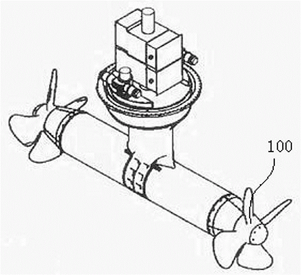 Pipeline thruster with protection function