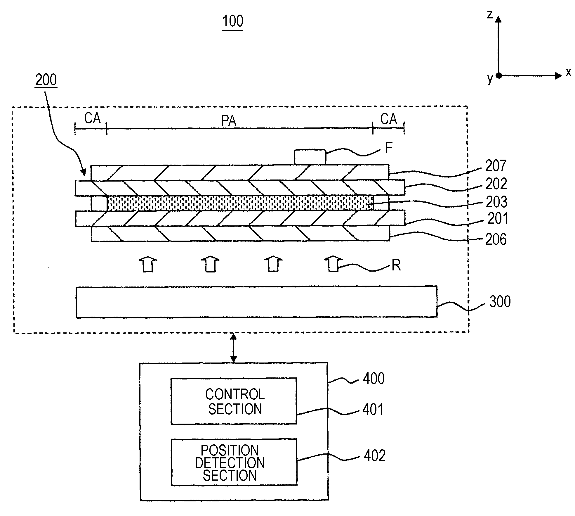 Liquid crystal display device, manufacturing method of liquid crystal display device, display device and information input apparatus