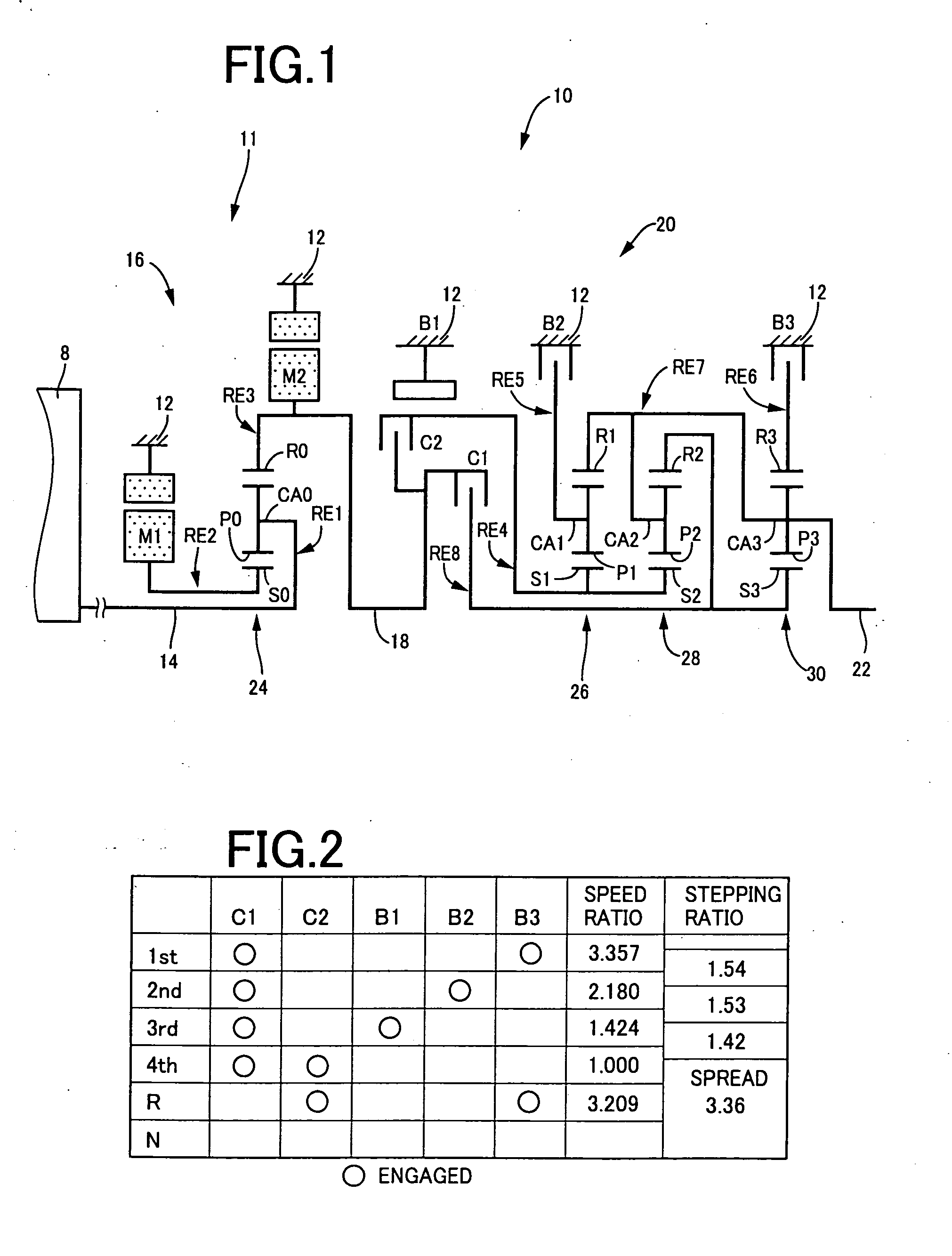 Control apparatus for hybrid vehicle power transmitting system