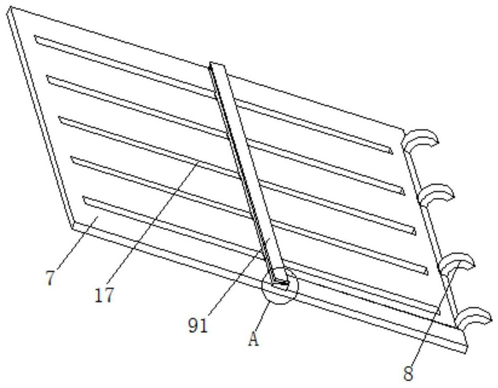 Portable high-position garbage can