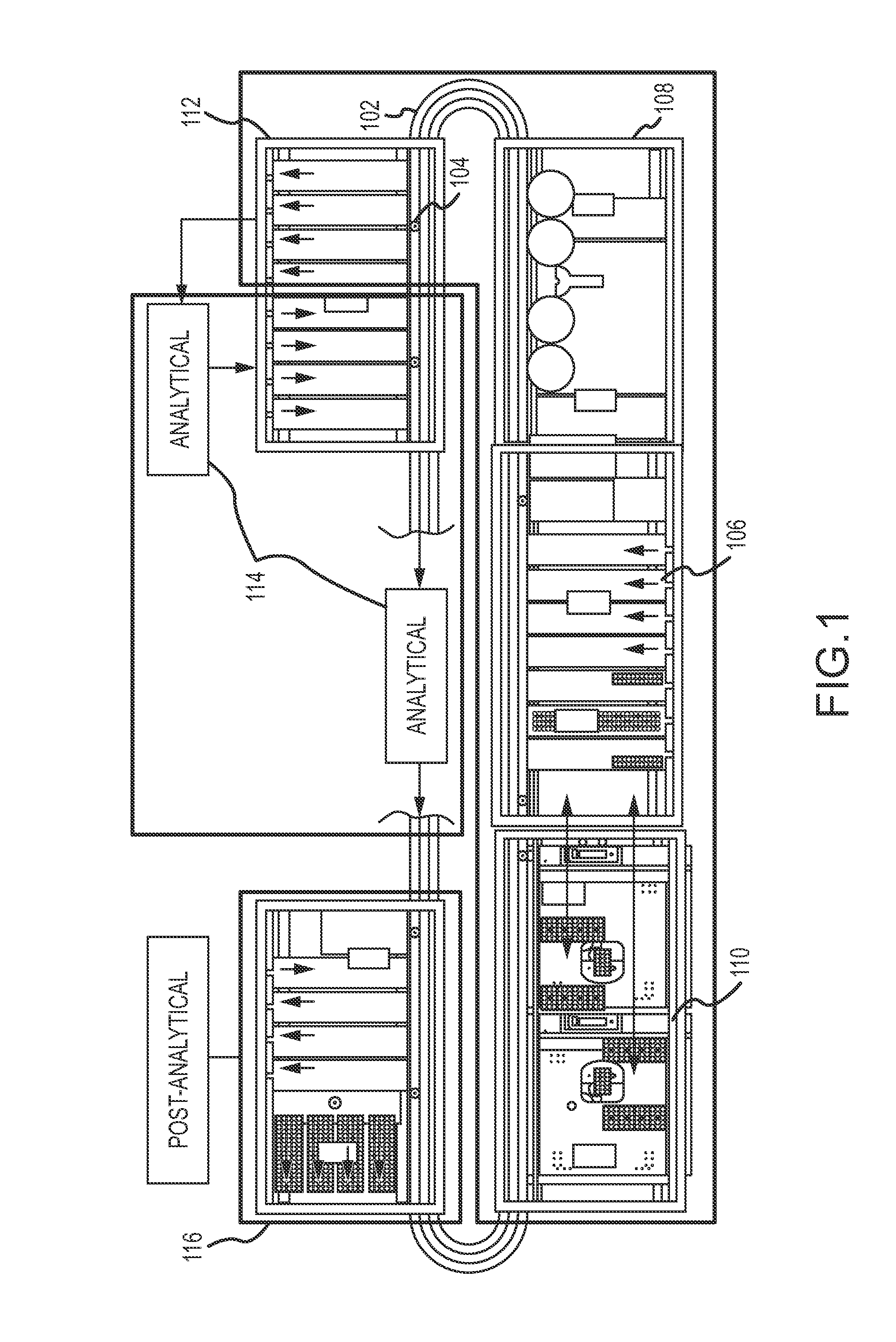 Magnetic damping for specimen transport system