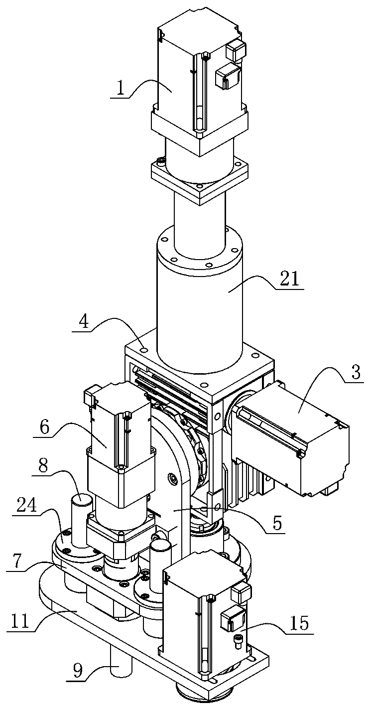 A fast food box mold punching drill bit