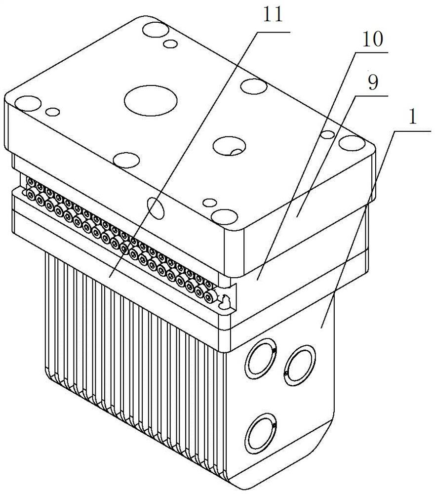 Suction cup group for sucking multiple wafers