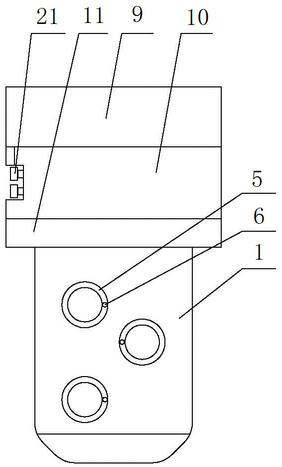 Suction cup group for sucking multiple wafers