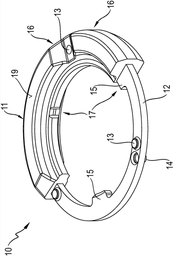 Axial ball joint