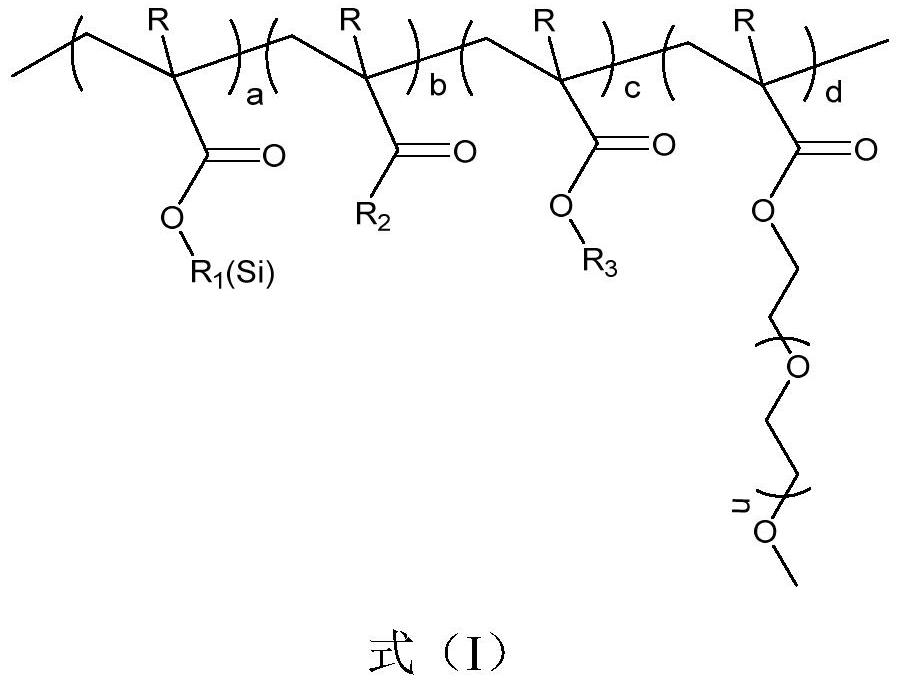 A kind of silicon-containing polymer binder and preparation method thereof and application in silicon-based electrode lithium-ion battery