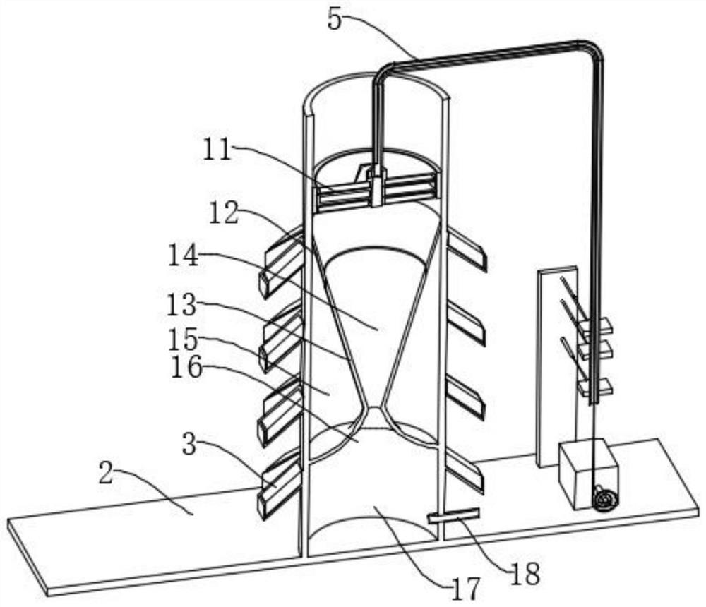 Emergency treatment system and emergency treatment method for high-concentration VOCs waste gas