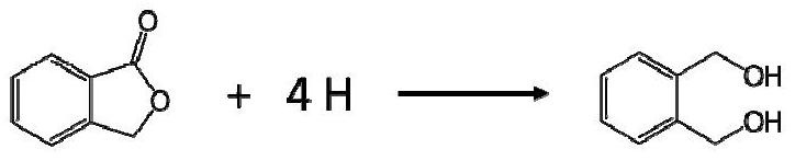 Electrochemical synthesis method for preparing o-benzenedimethanol from phthalide