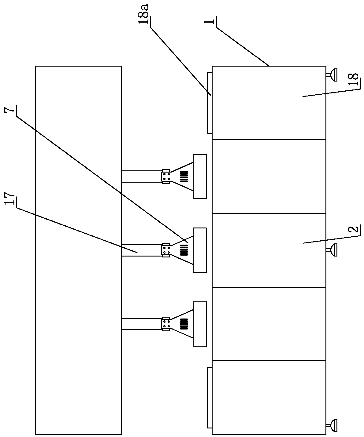 Integrated circuit chip photoresist removing device and process