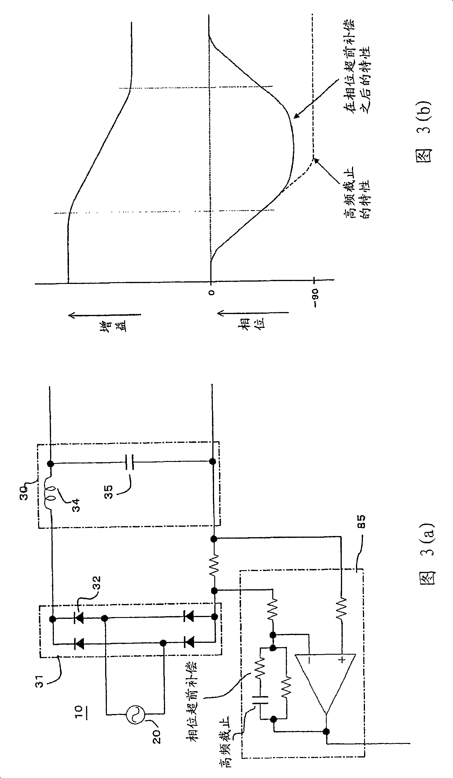 Power control device for high-frequency dielectric heating and its control method