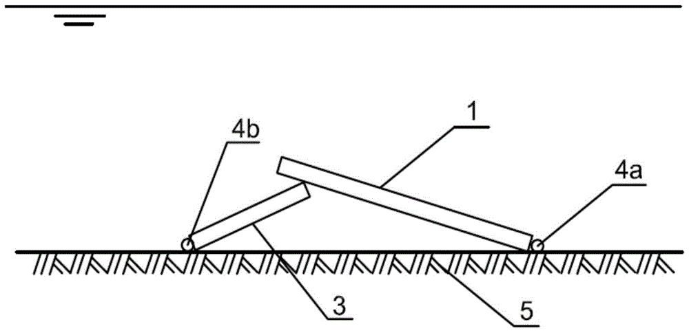 A hydraulic self-controlled cable retaining dam