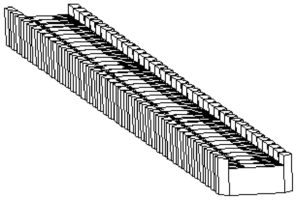 Plastic body automatic sorting machine for pin header connector