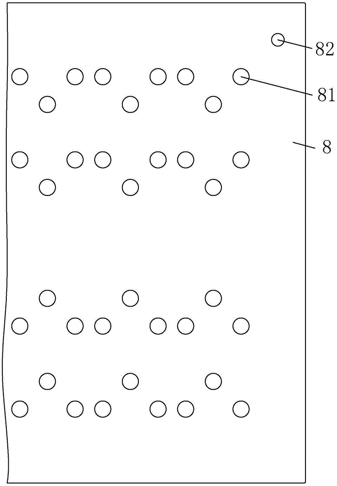 Die ejection rod structure and ejection rod installation method