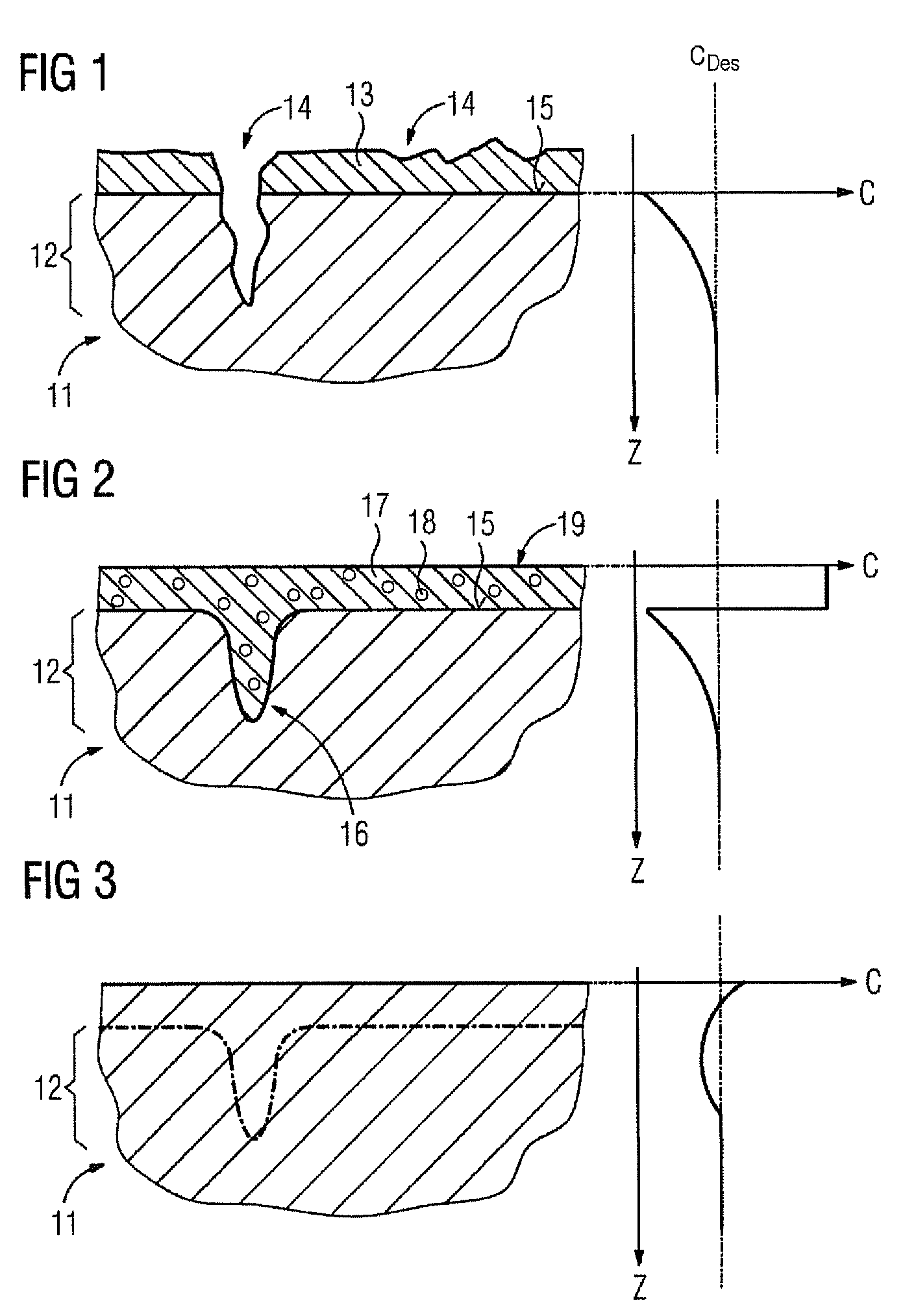 Method for repairing a component by coating