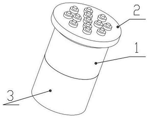 A lithium battery waste liquid treatment device and treatment method