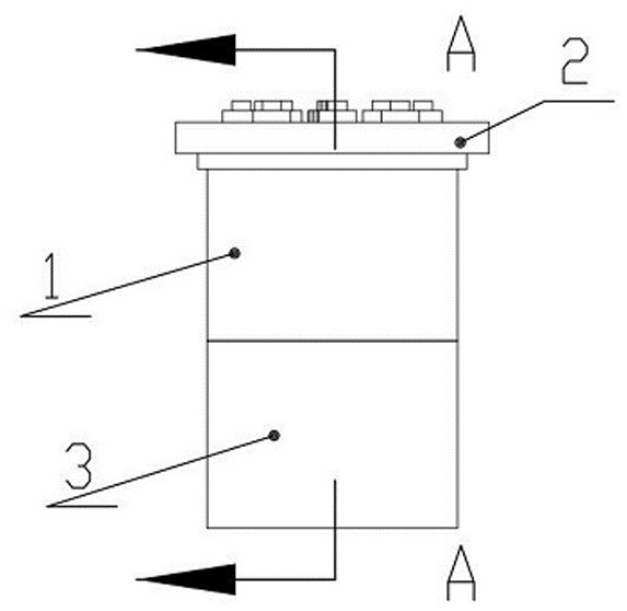 A lithium battery waste liquid treatment device and treatment method