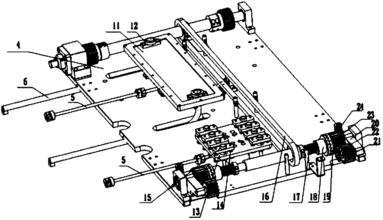 Separated dynamic contact system having heating and cooling functions