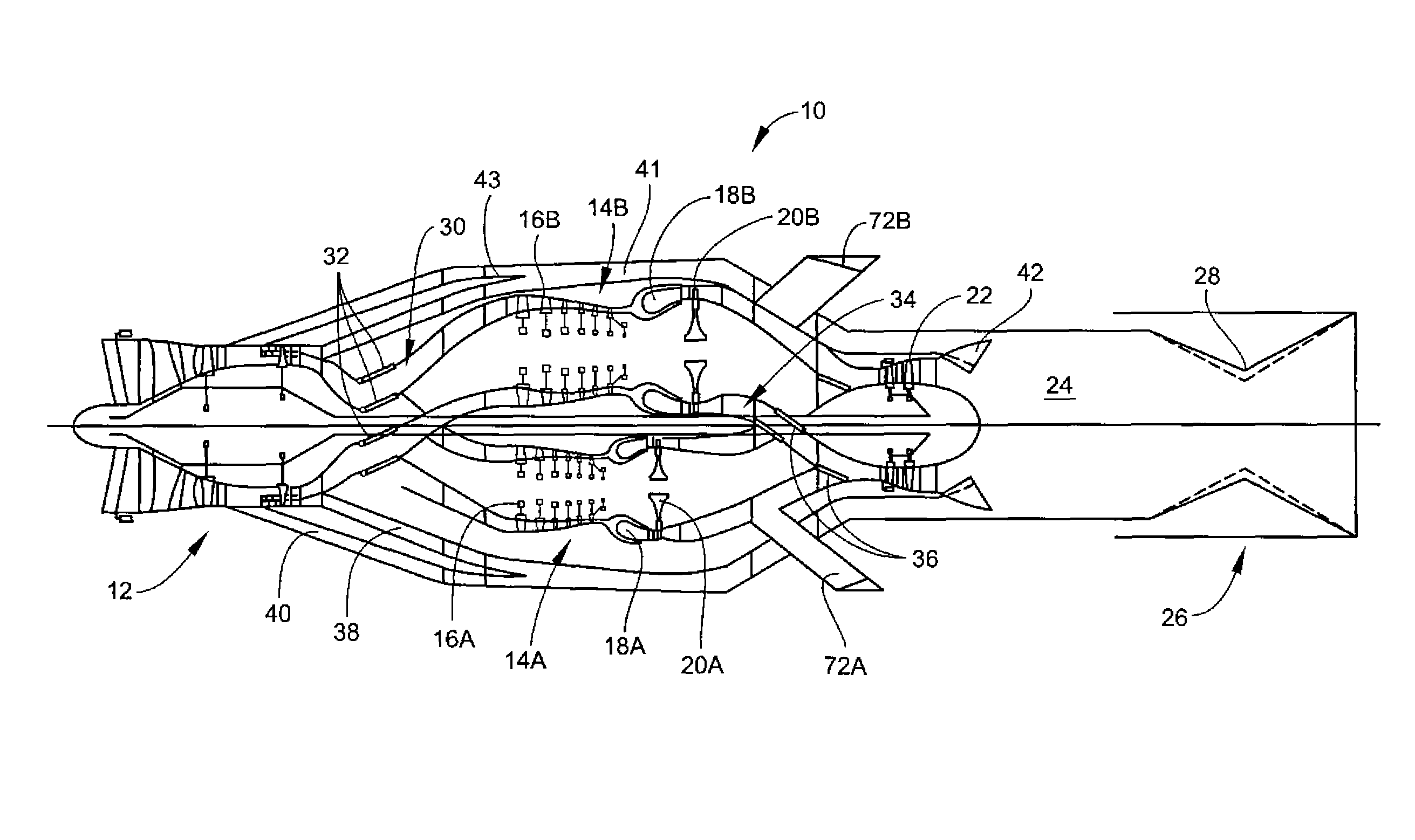 Convertible gas turbine engine