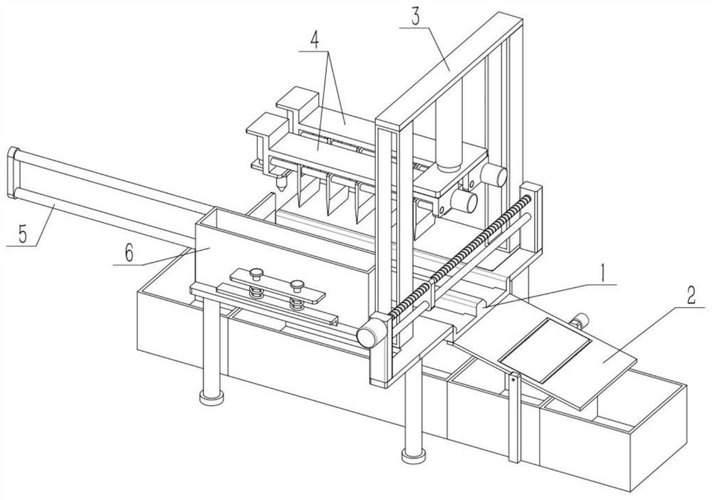 A hairtail processing device