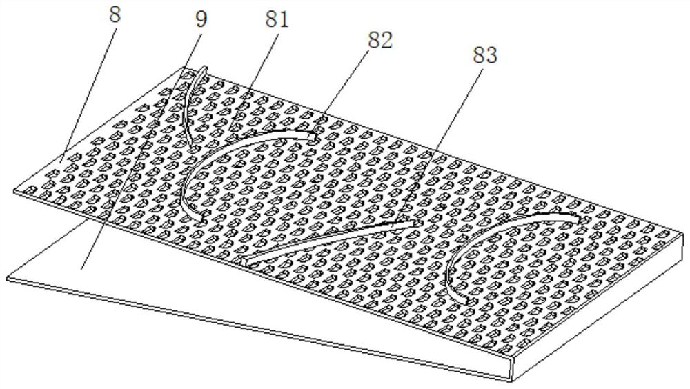 Wheat impurity removing device for agricultural machinery