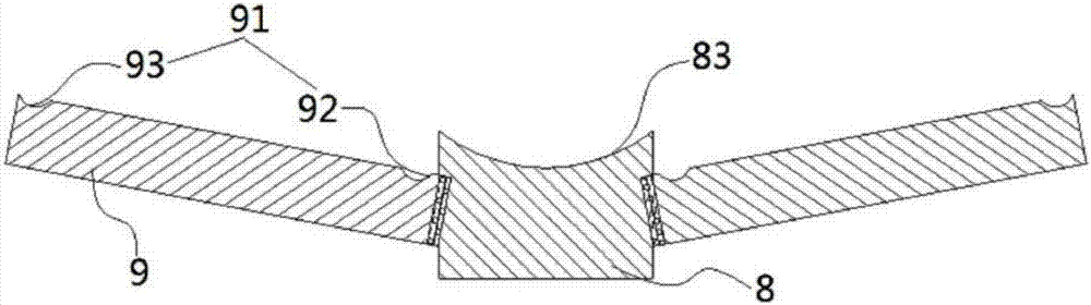 Bearing device with bearing pedestal