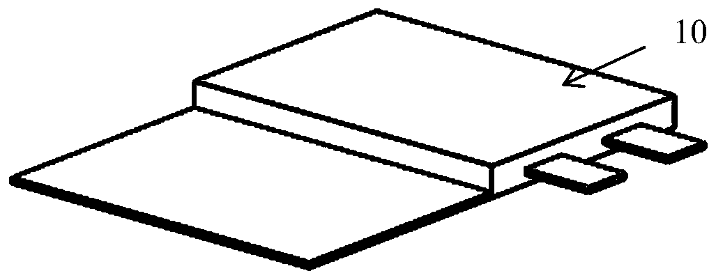 A kind of analysis method of lithium metal negative electrode expansion amplitude