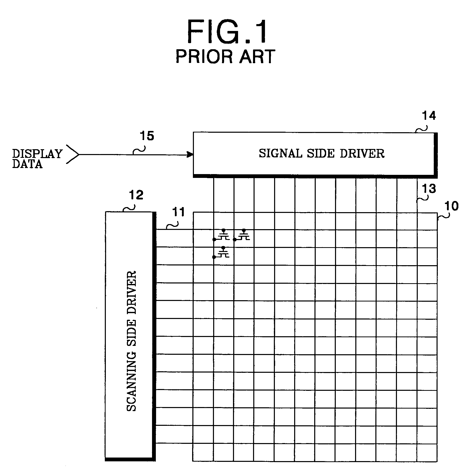 Method of driving liquid crystal panel and apparatus