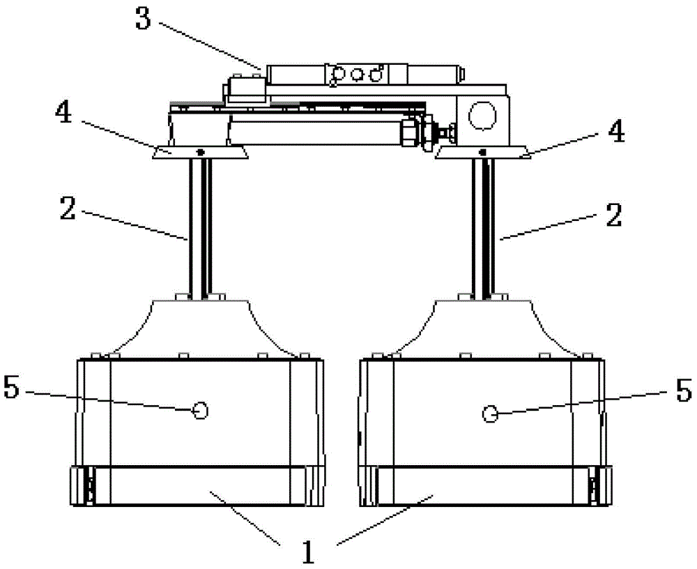 Device for wiping glass