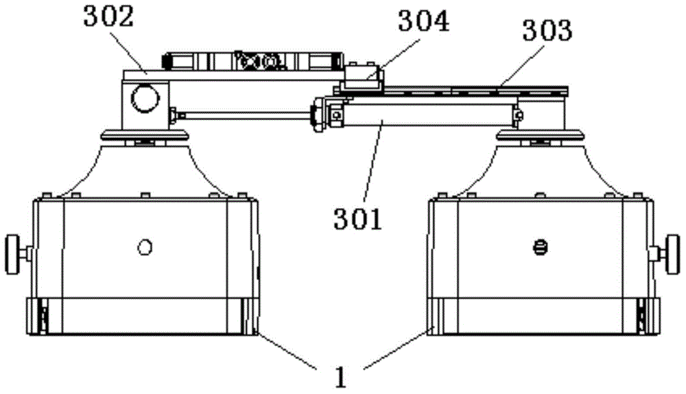 Device for wiping glass