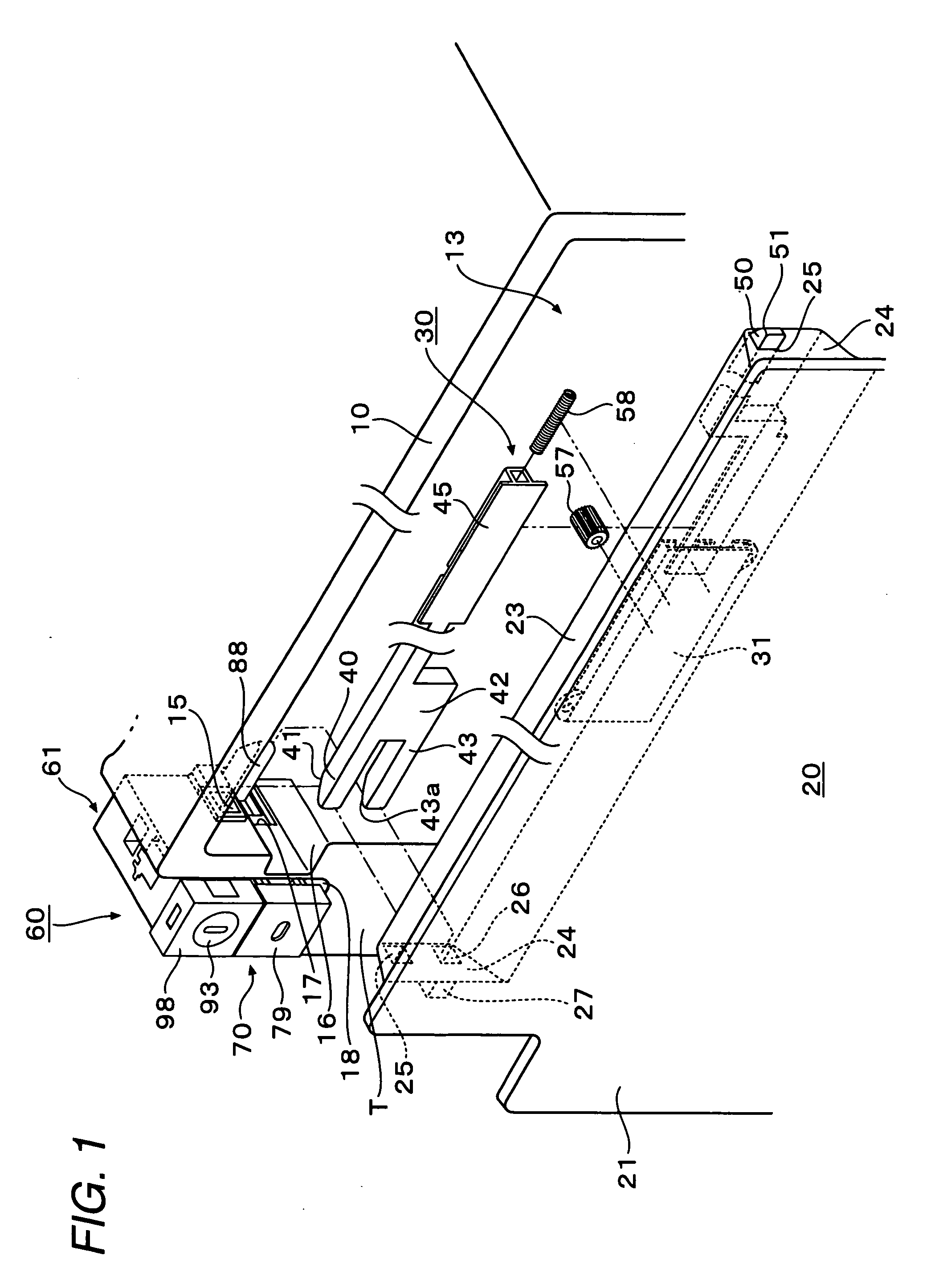 Lid opening and closing system