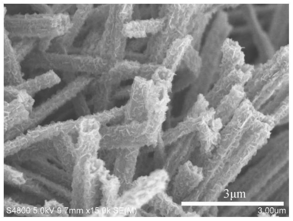 V-doped cuprous selenide nanosheet assembled nanotube array structure material, preparation method and application thereof