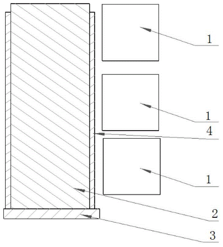 Hot-spinning cogging method based on nonuniform heating of aluminum alloy