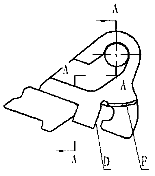 Rotary tool apron structure capable of being quickly disassembled and assembled of coal plough