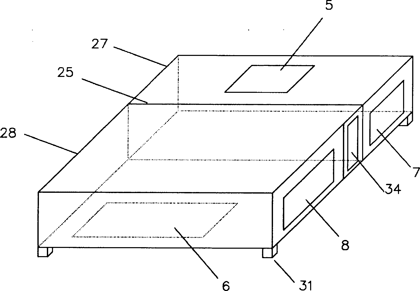 Air-conditioning bed and regulation method of outlet air temperature of air conditioner